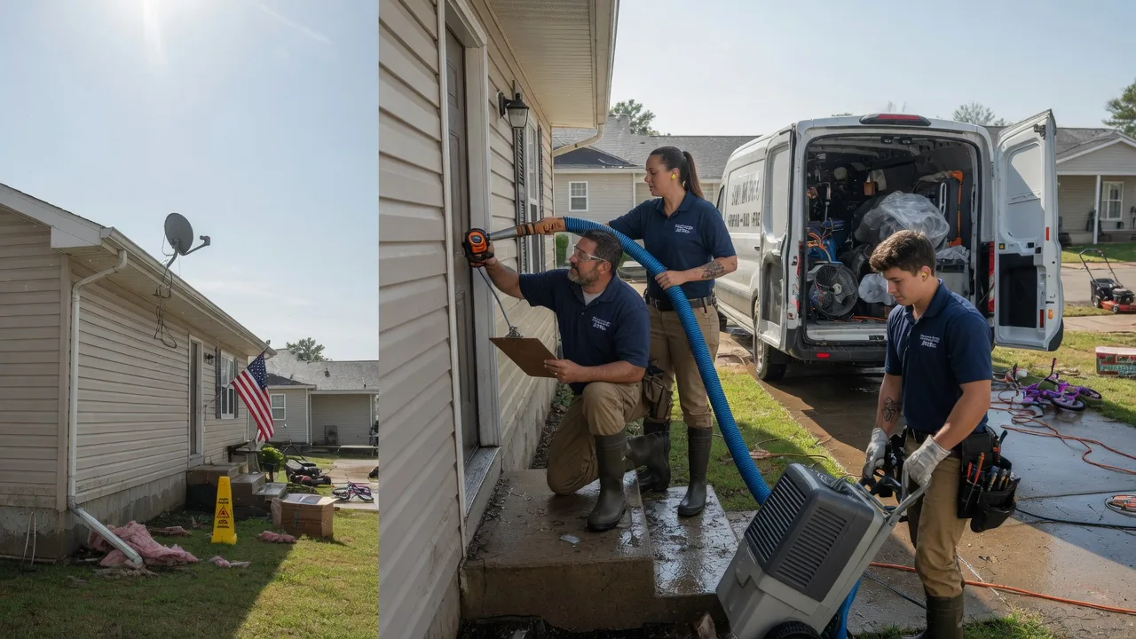 Ceiling Water Damage Restoration in Collins, IA near me