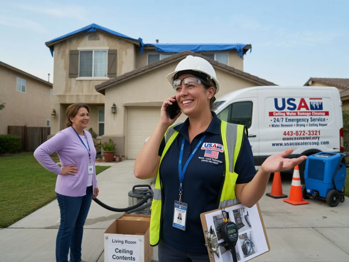 Ceiling Water Damage Restoration Collins, IA FAQs